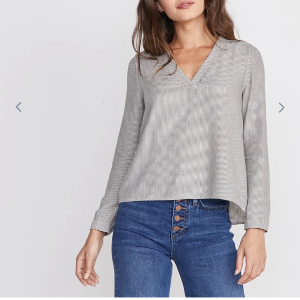 Marine Layer Laura Popover Top